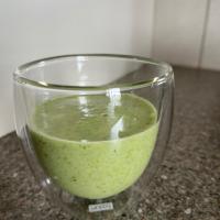 ⭐️mango.spinach.cereal smoothie